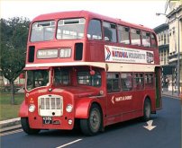 4384LJ in NBC red livery