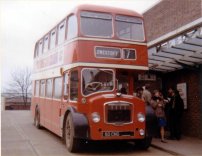 50CNG in Tilling red livery