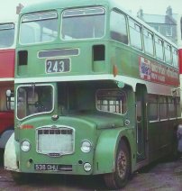 538OHU in NBC green livery