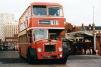 557BNG in Tilling red livery