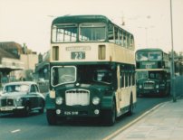 826SHW in Lincoln green and cream OMO livery