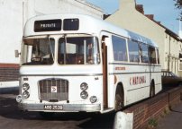 ABD253B in National white coach livery