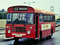AFB591V in NBC red livery