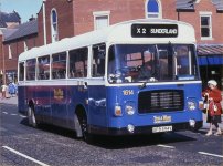 AFB594V in Tyne & Wear Omnibus livery