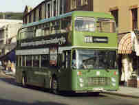 AFJ699T in NBC green livery