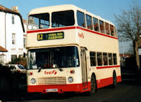 AFJ748T in First Hampshire livery