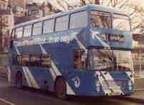 AFJ772T in Bristol Airport overall advertising livery