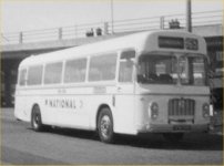 AFM105B in National white livery