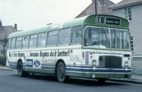 AHT203J in Bryans Ford advertising livery