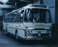 BFM294L in National white coach livery