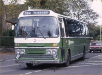 BFM296L in NBC green and white dual-purpose livery