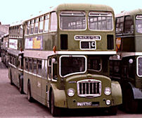 BHU976C in NBC green livery