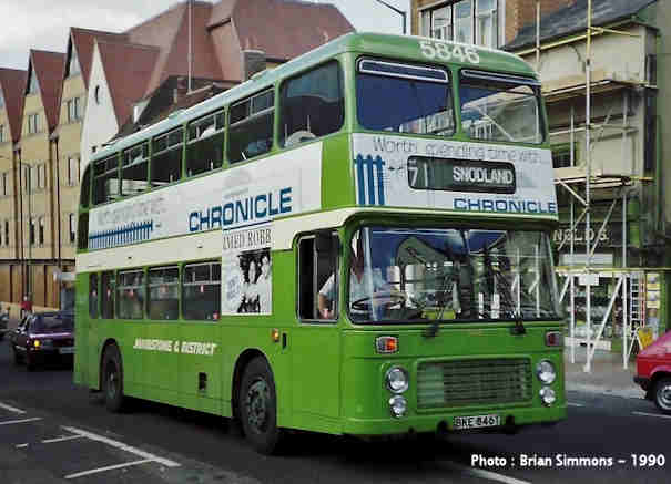 BKE846T in cream stripe livery