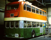 CFE231C undergoing repaint at Peterborough in 1973
