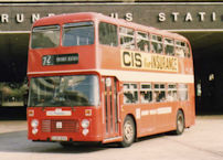 CJH120V in NBC red livery