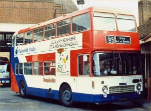 CRU302L in Hampshire Bus livery