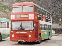 DCA531X in Crosville Wales livery with Bws Gwynnedd front