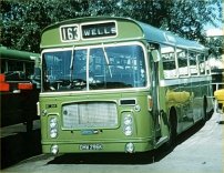 DHW296K in NBC green livery