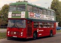 EAP985V in Travelcard advertising livery