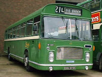 EHU373K preserved in Tilling green livery