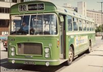 EHU386K in NBC green livery with Badgerline fleetnames