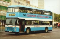 ELJ214V in Poole Tramway Centenary livery