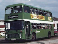 EWS751W in NBC green livery