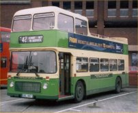 FDL681V in Southern Vectis open-top livery