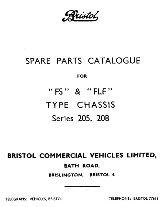 FLF/FS Spare Parts Manual