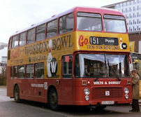 GEL686V in Wessex Bowl livery