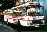 GGR436N in National Express livery