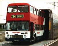 GLJ467N preserved in Hampshire Bus livery