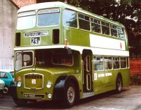 HEV996B in NBC green livery