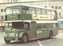 HHW459D in NBC green livery