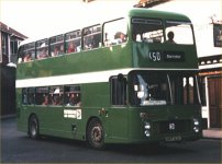 HPT82N in NBC green livery with Swindon & District fleetnames