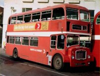 HRU680E in NBC red livery
