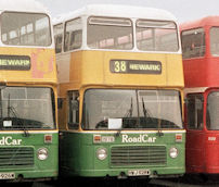 HWJ928W with Lincolnshire Road Car