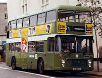 JHW113P in NBC green livery
