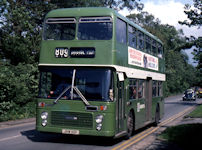 JHW115P in NBC green livery