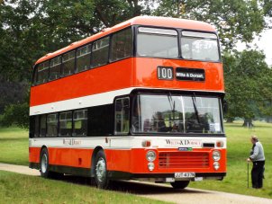 JJT437N in Wilts & Dorset livery
