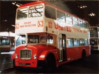 JNU988D in later United driver training livery
