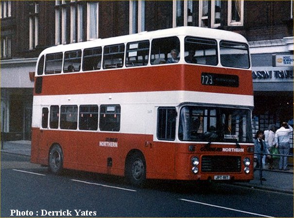 JPT911T in Northern General livery