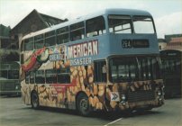 KOU793P in allover advertising livery for Great American Disaster