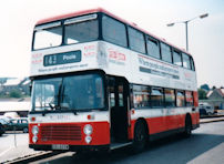 KRU855W in Fox & Sons advertising livery