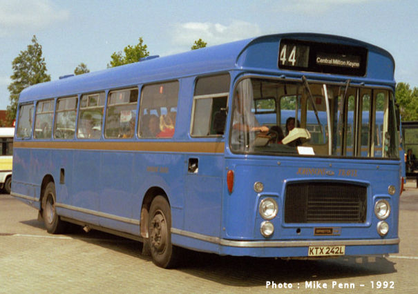 KTX242L in Johnsons Hanslope livery
