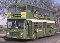 LEU254P in NBC green livery