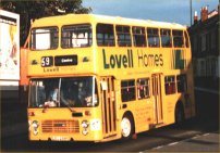 LEU258P in Lovell Homes advertising livery
