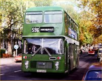 LEU268P in NBC green livery