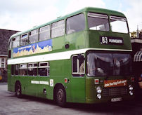 LFJ843W in NBC green livery