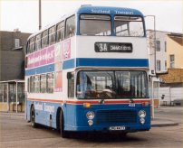 LHG447T in Southend livery